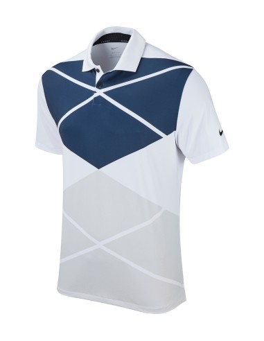 NIK-DH0609-Nike Vapor argyle print polo